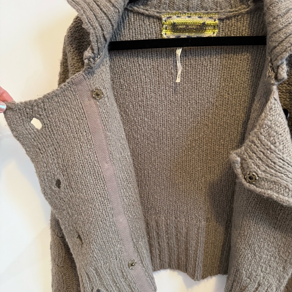 Free People Vintage Cardigan Sweater - Picture 5 of 11